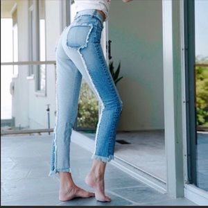 REVIVE Denim Ziggy Crop